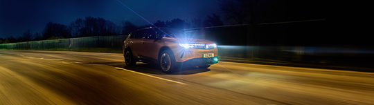 SCIENTIFIC TRIAL REVEALS NERVOUS NIGHT-TIME DRIVERS ARE 43% MORE LIKELY TO DRIVE IN THE DARK WITH VAUXHALL INTELLI-LUX HD HEADLIGHTS