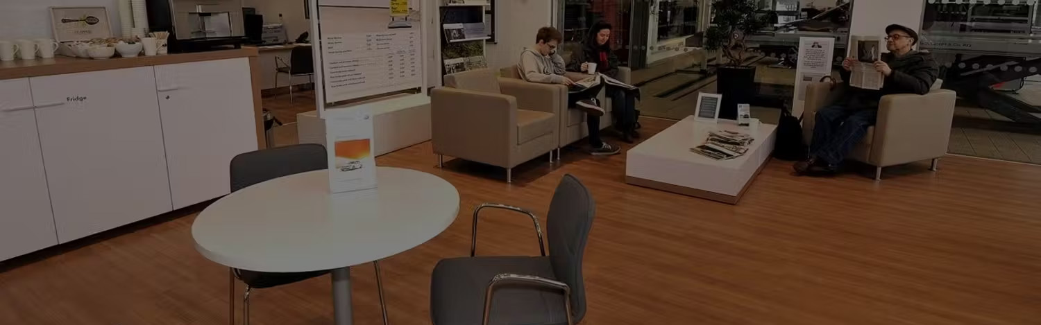 Sinclair Showroom Waiting Room