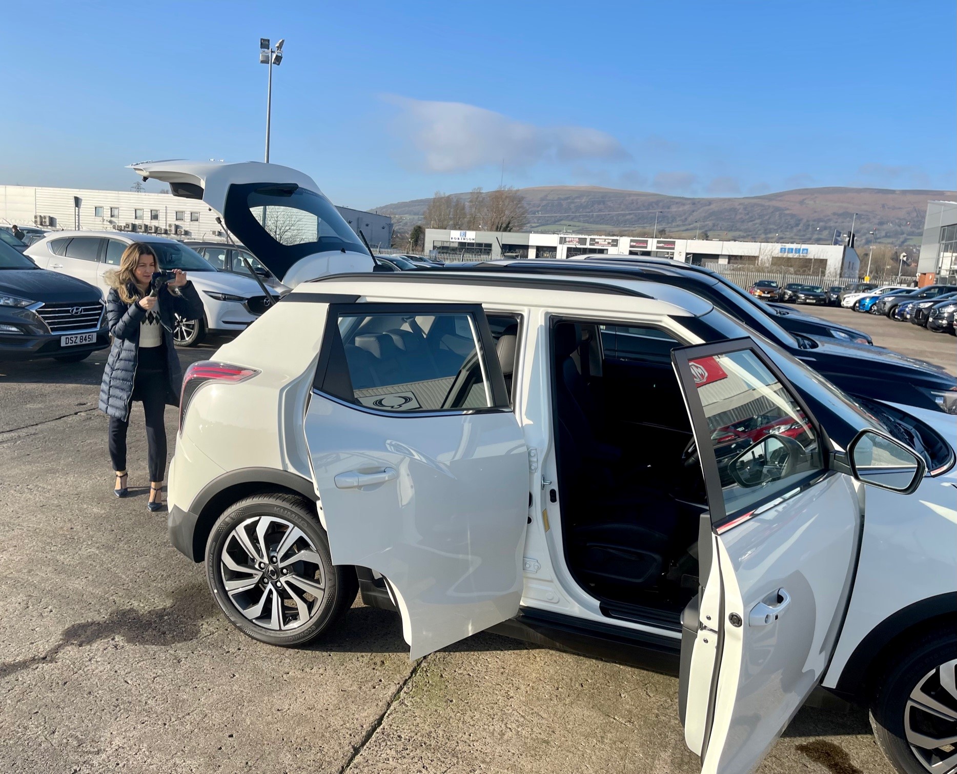 gabby personalised car video