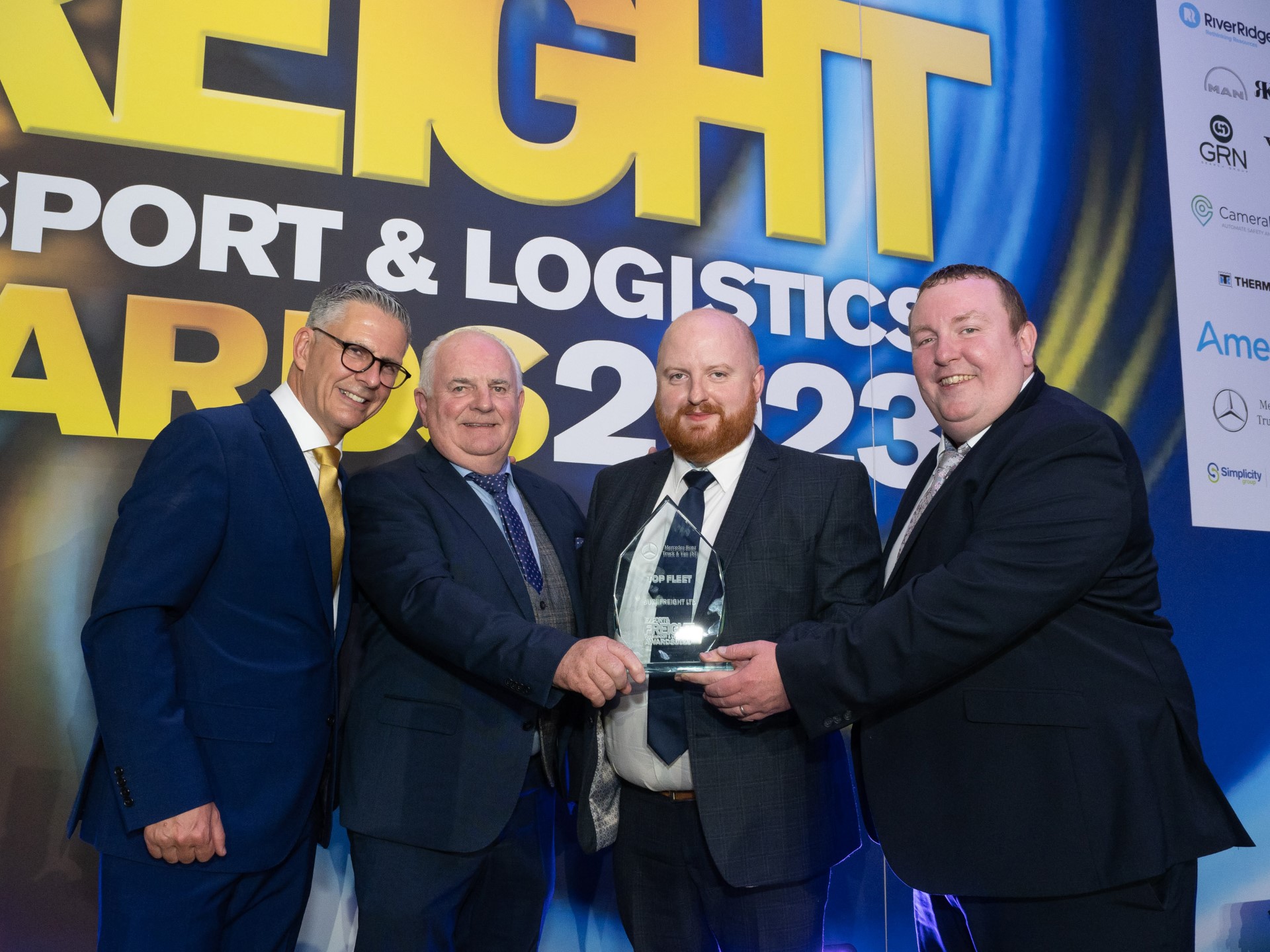 Surefreight Win ‘Top Fleet of the Year’ Award | Sponsored By MBNI Truck & Van