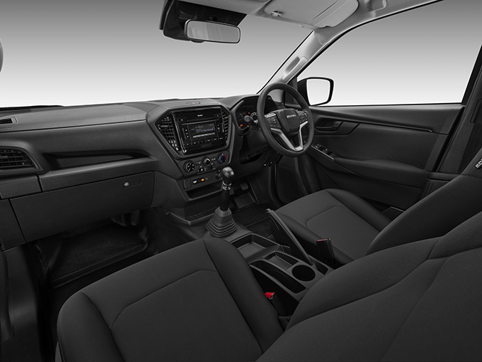 isuzu d-max utility interior