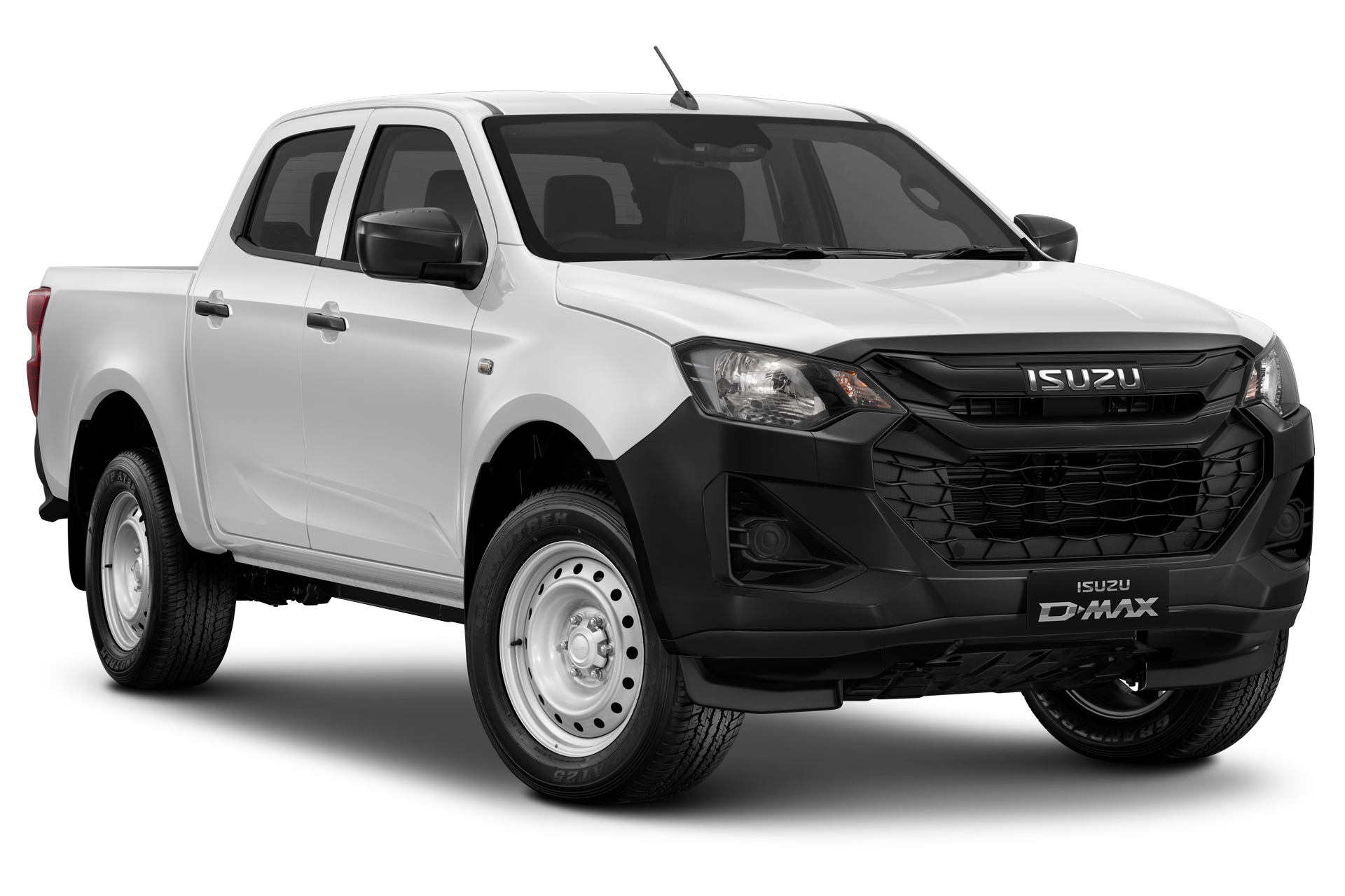 Splash White Isuzu D-Max Utility