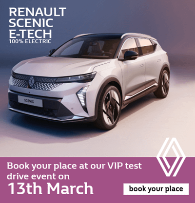 NEW RENAULT SCENIC VIP PREVIEW AND TEST DRIVE - NORTHAMPTON