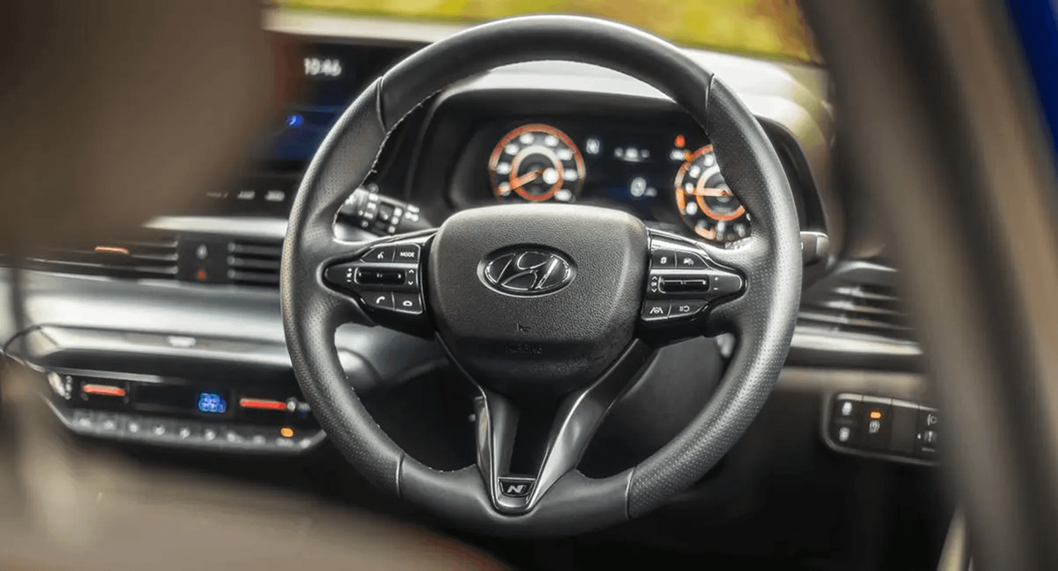 Hyundai i20 steering wheel