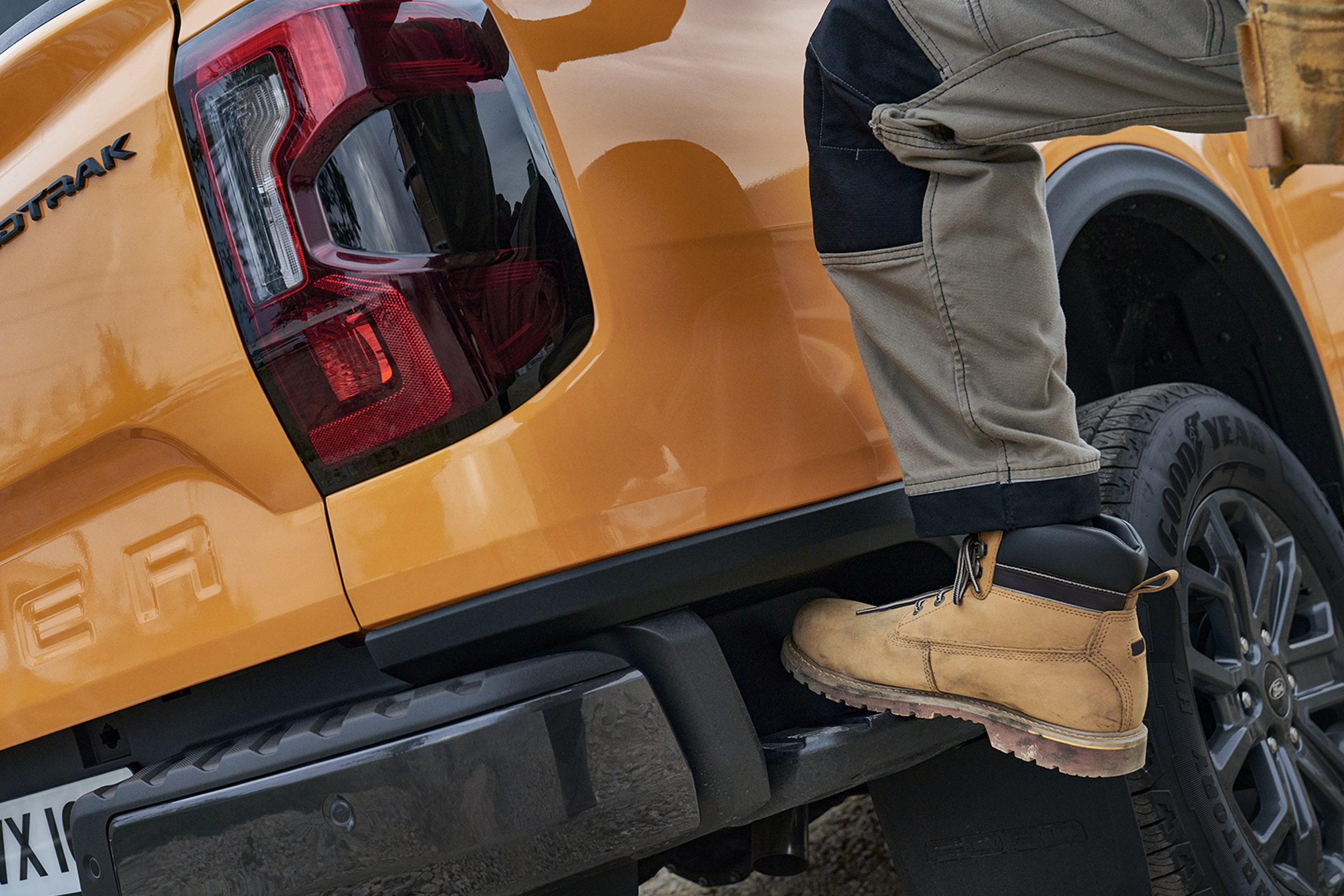 The All-New Ford Ranger rear