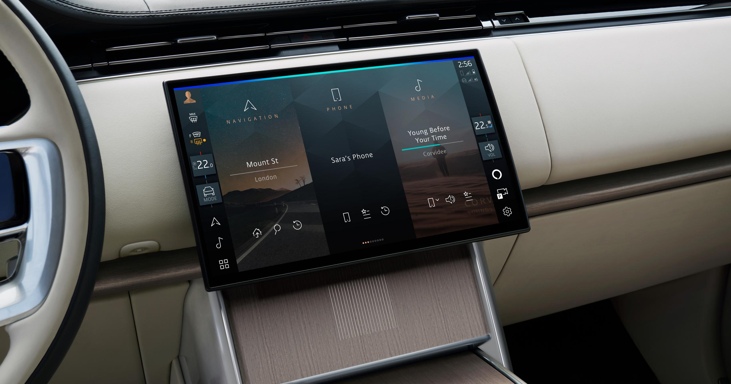 Range Rover Infotainment System