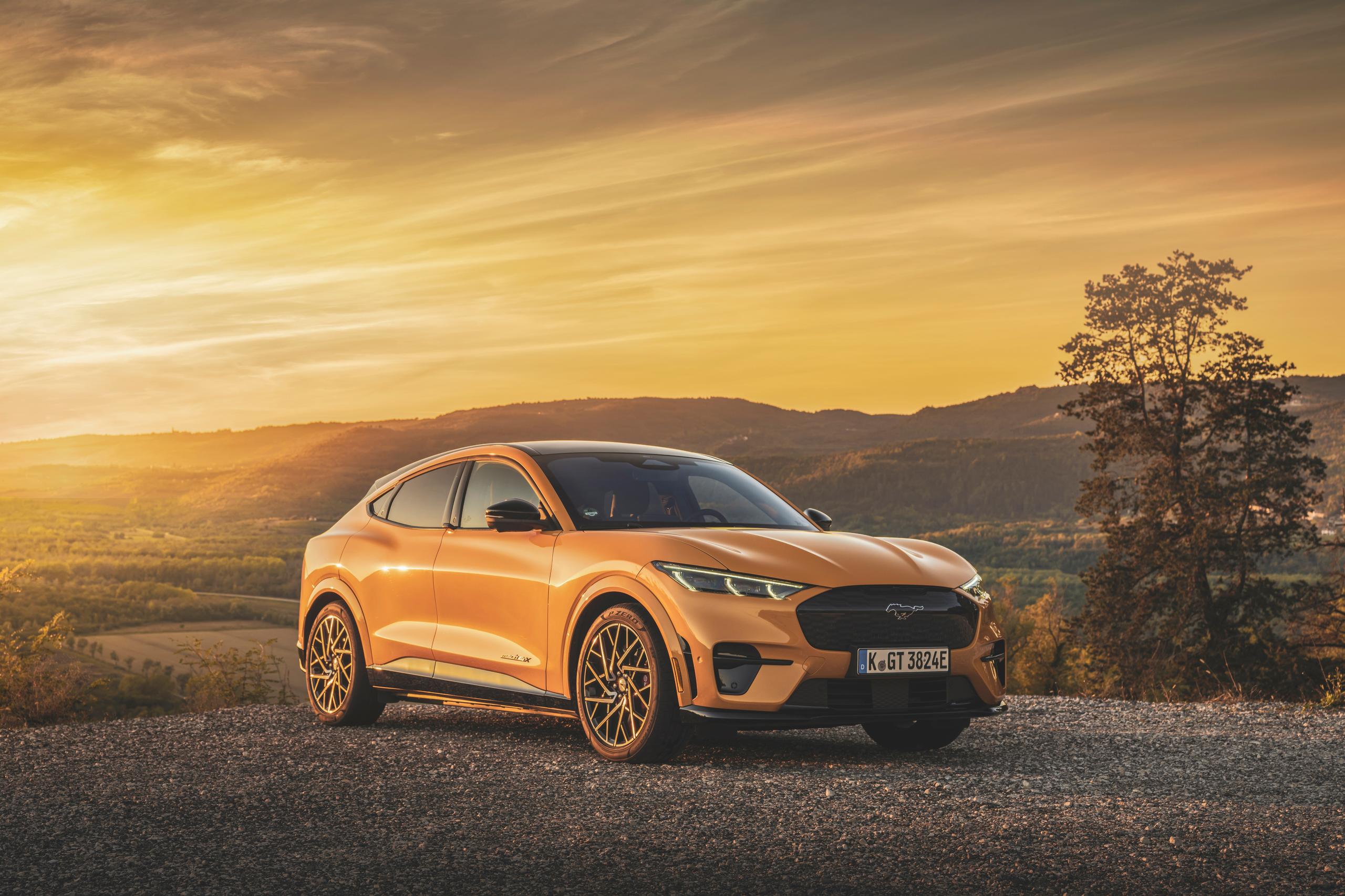 Ford mustang mach-e GT electric car