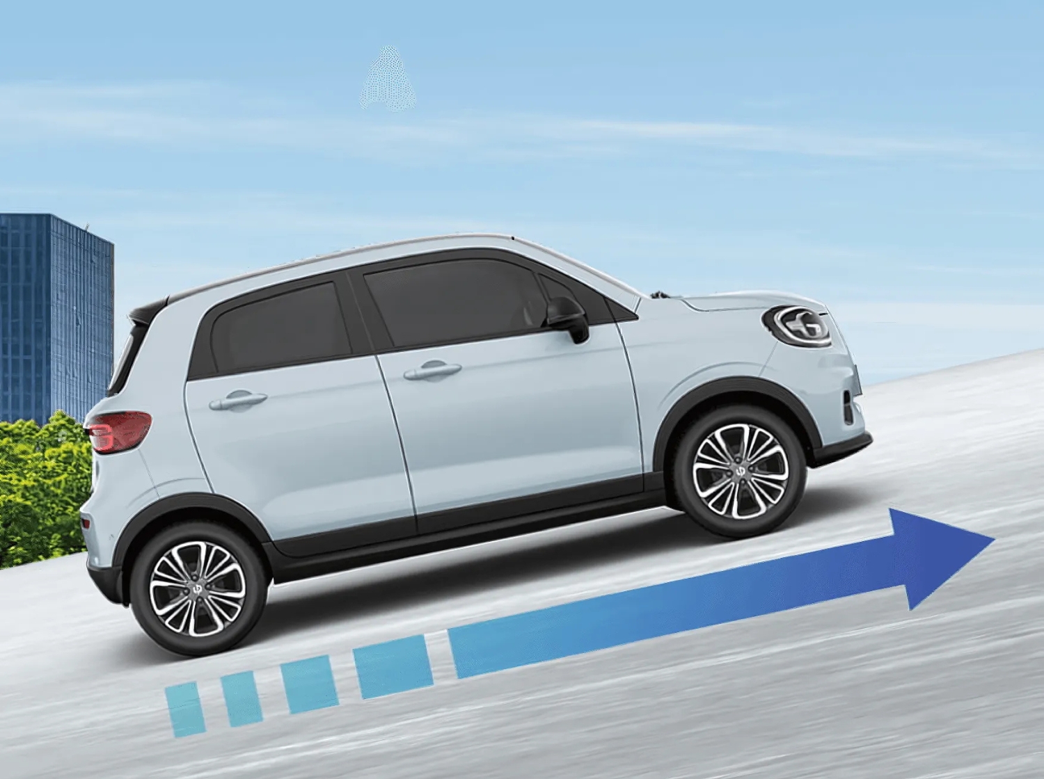 Leap T03 uphill assist system