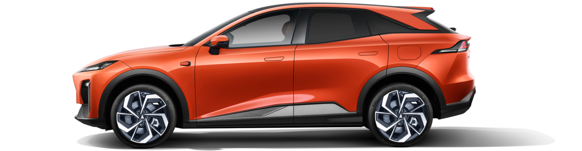 changan Deepal s07 in orange