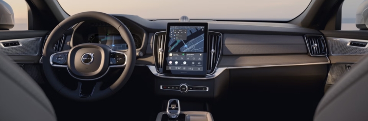 Volvo XC90 Steering Wheel And Dashboard