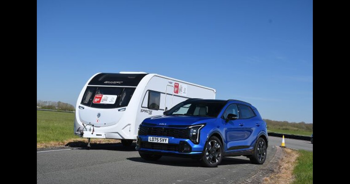 Pulling its weight: Kia Sportage tops category at What Car? Tow Car Awards 2026