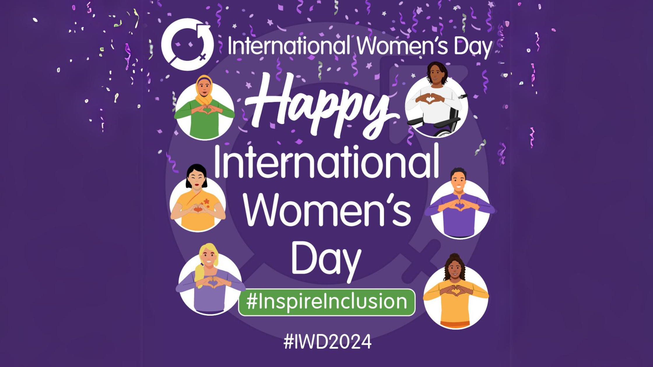 Inspire Inclusion this International Women's Day 💜
