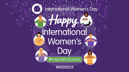 Inspire Inclusion this International Women's Day 💜