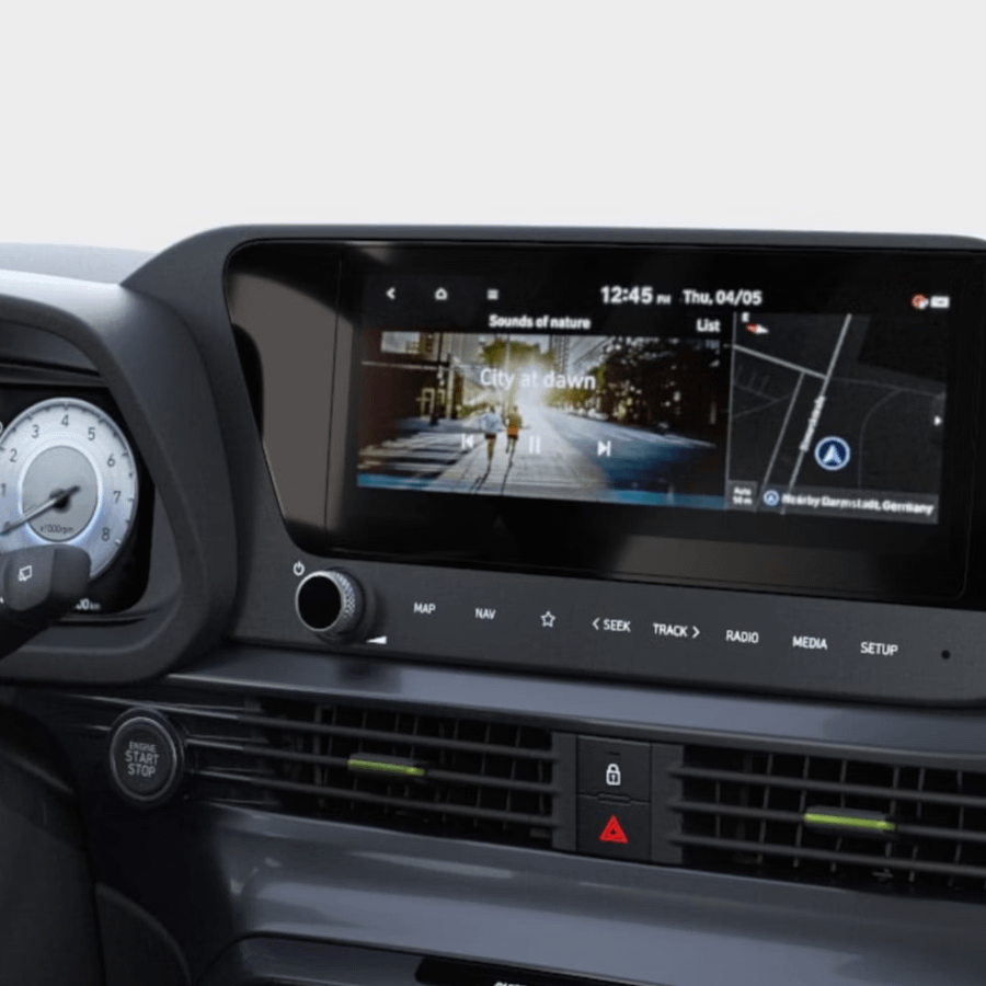 interior of hyundai i20