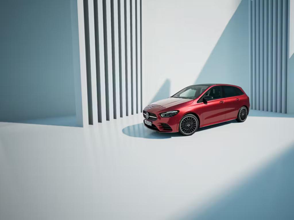Red Mercedes-Benz B-Class