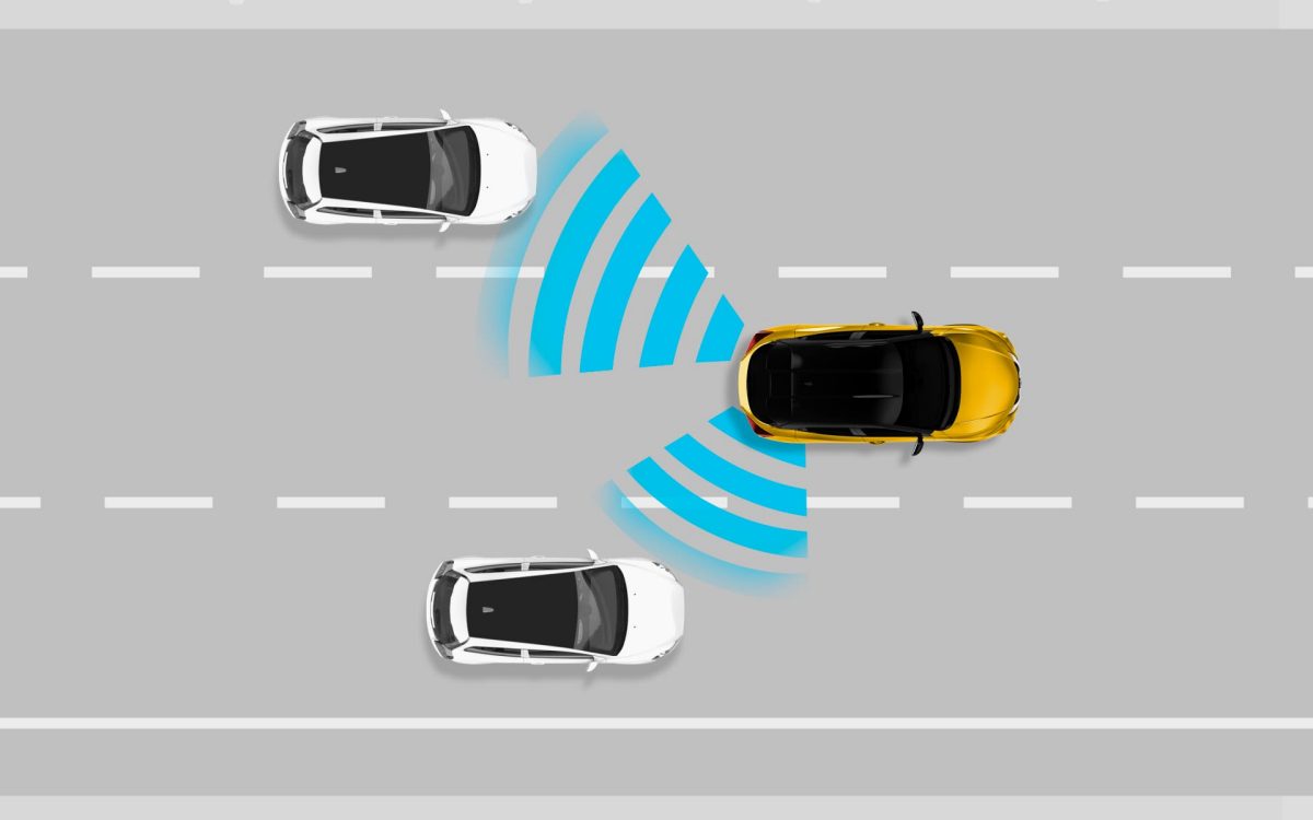 Nissan Juke - driving sensor