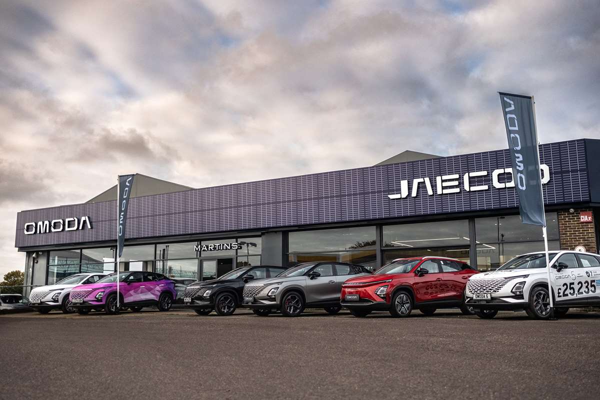 VW dealership exterior