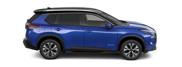 Side view of X Trail 