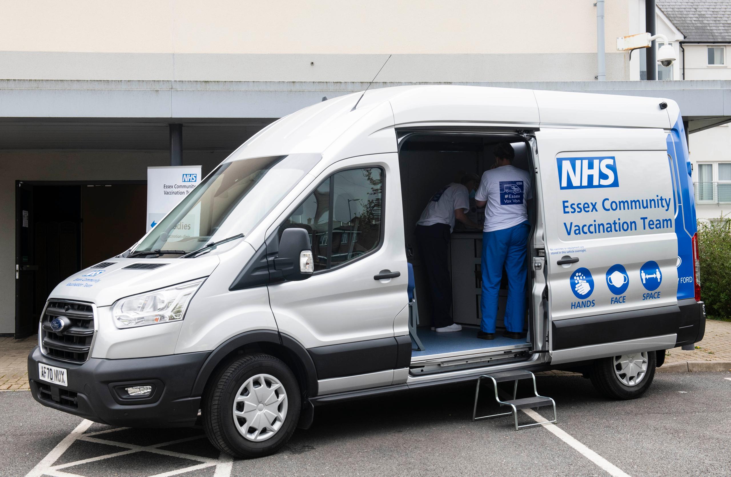 NHS and Ford partnership Van