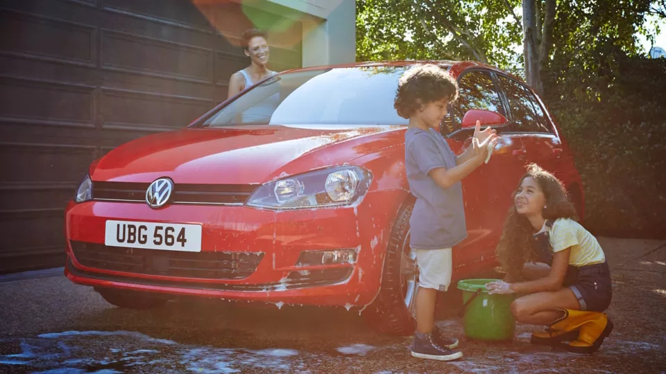 Red Volkswagen