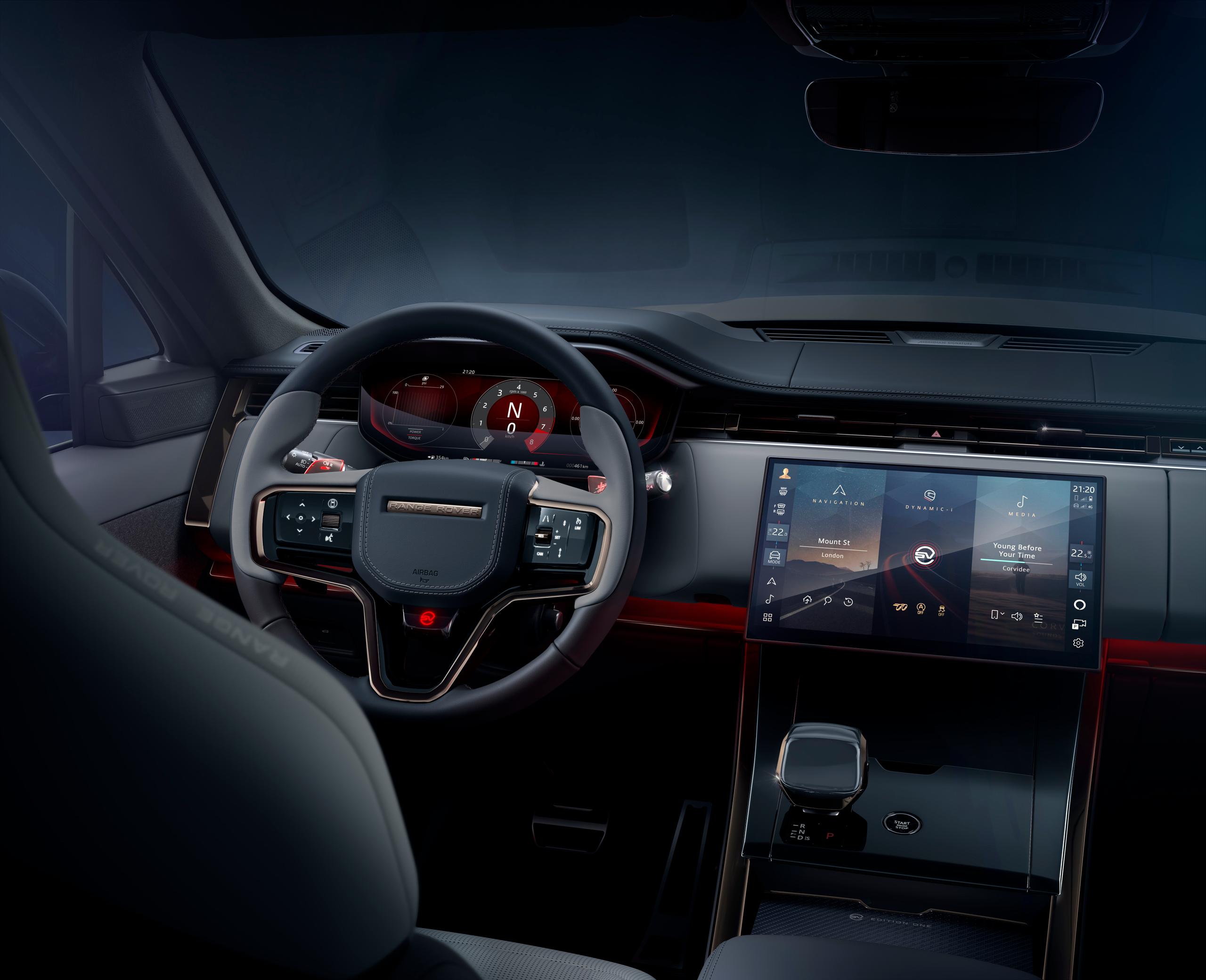 Range Rover Sport Infotainment System