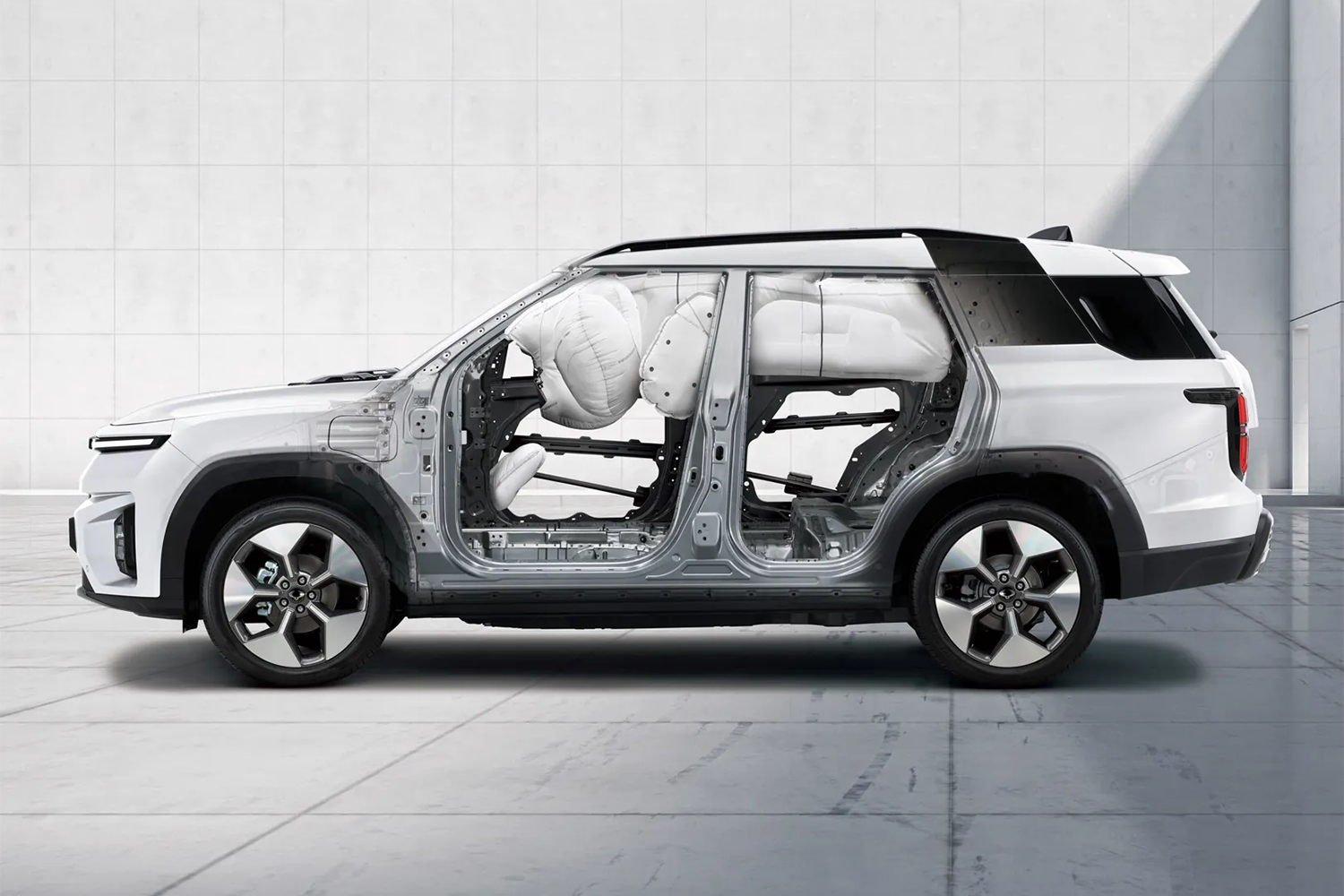 Torres evx safety airbags