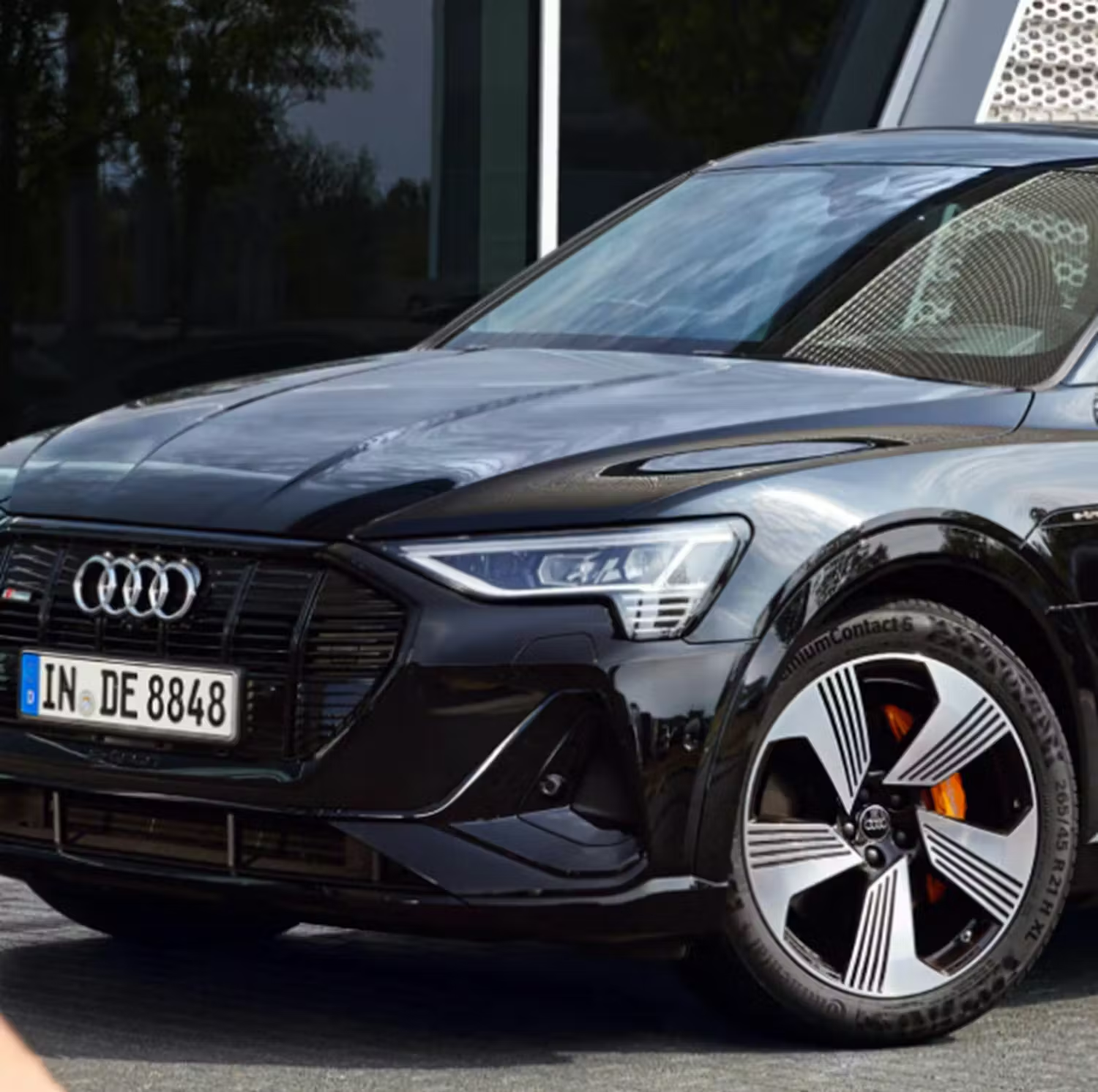 Black Audi Vehicle