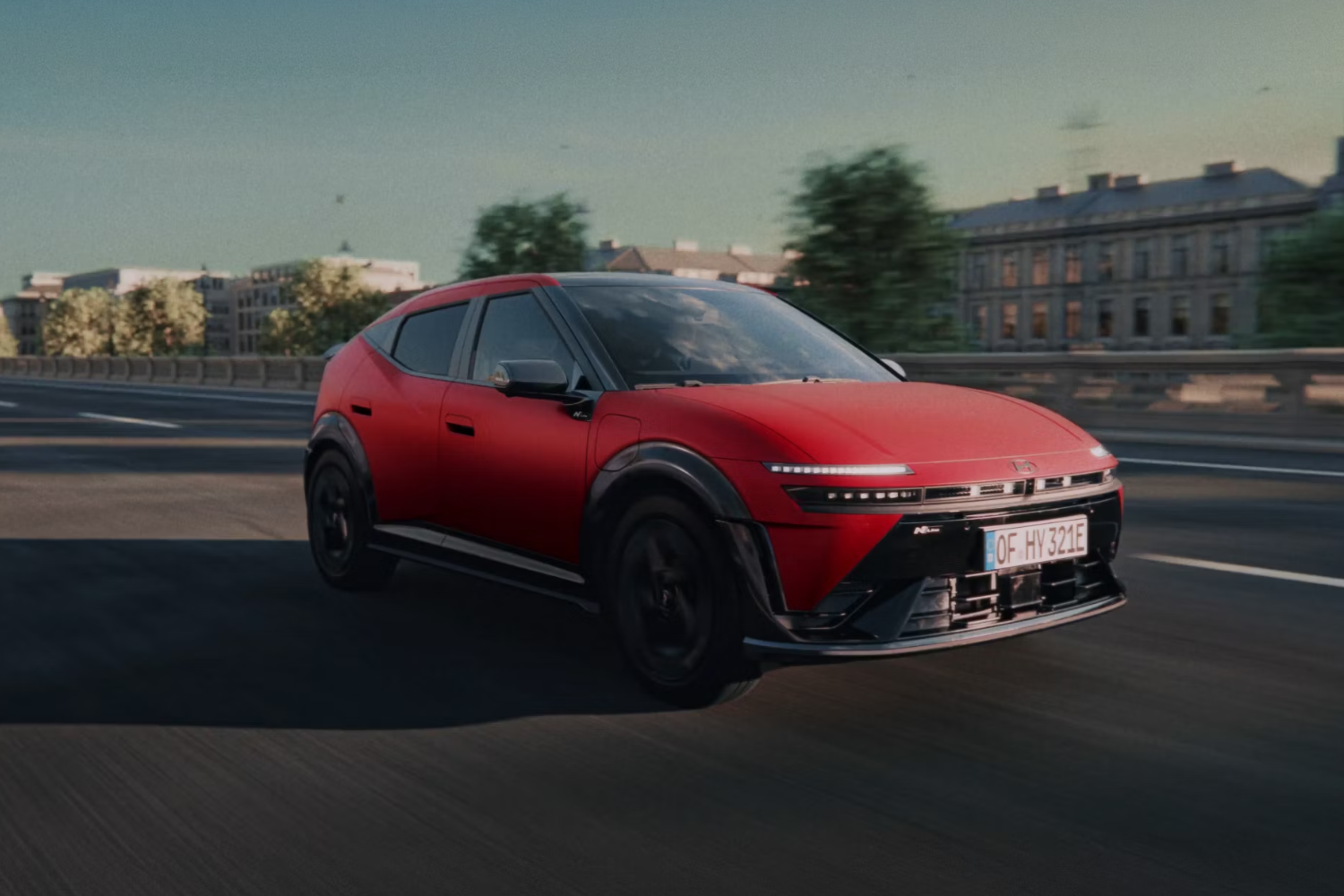 All-new IONIQ 3 3/4 angle