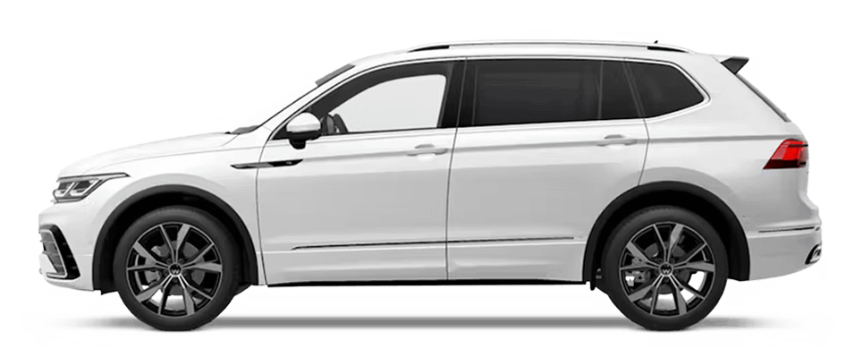 White Volkswagen Tiguan