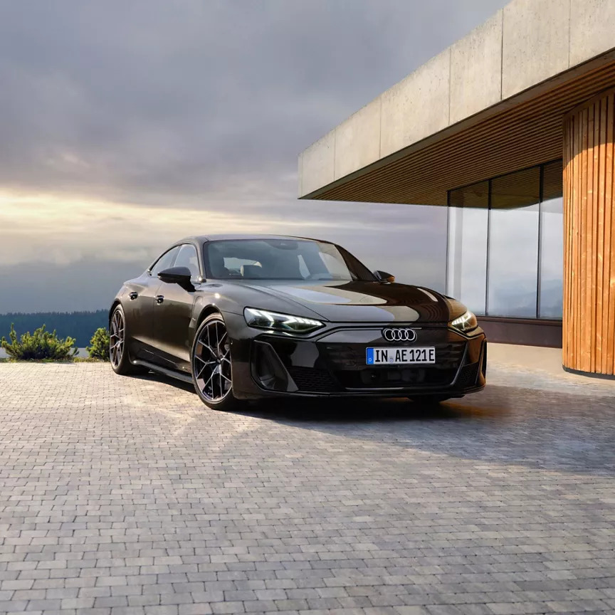 Audi S e-tron GT Parked