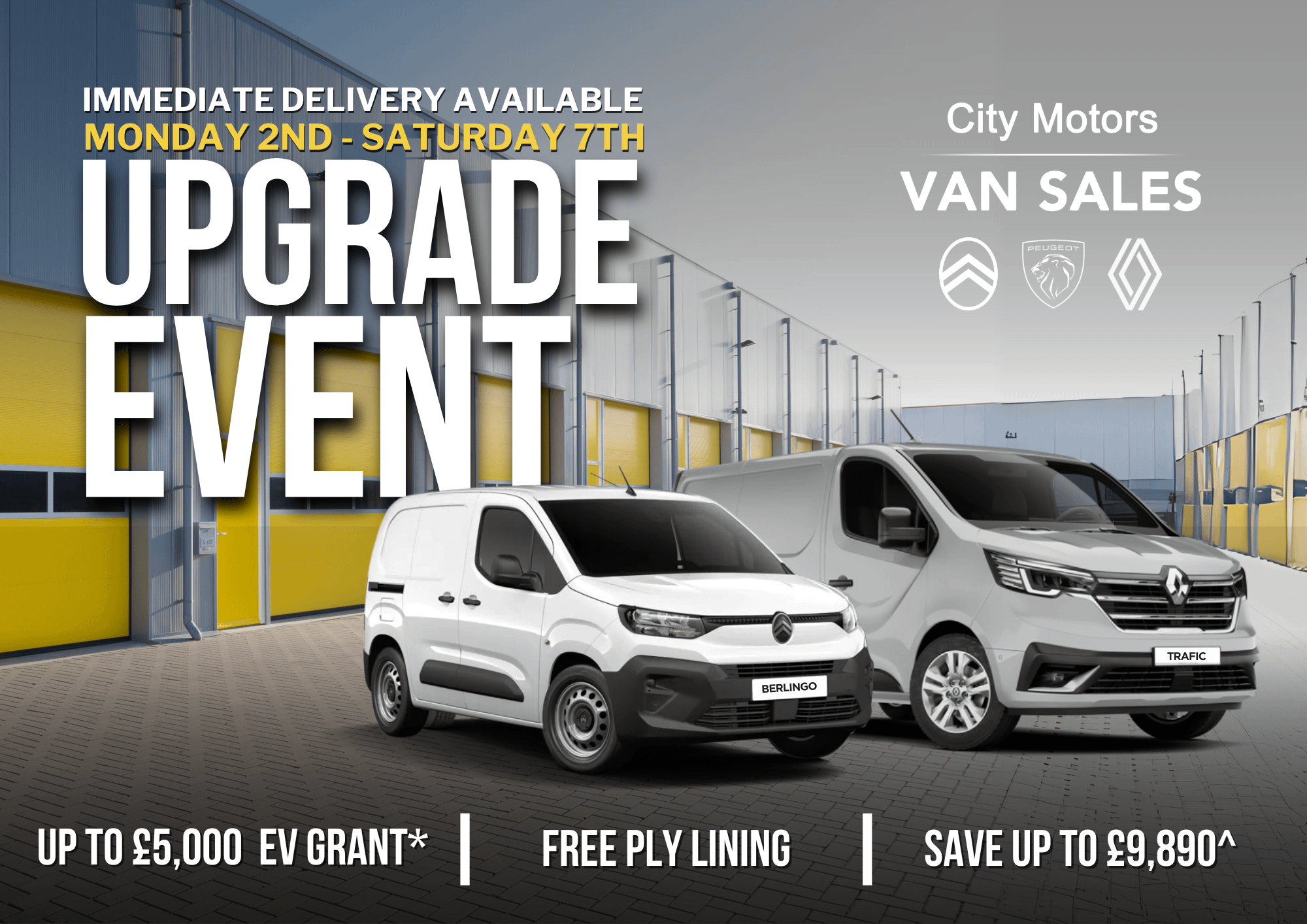 City Motors Van Sales UPGRADE EVENT