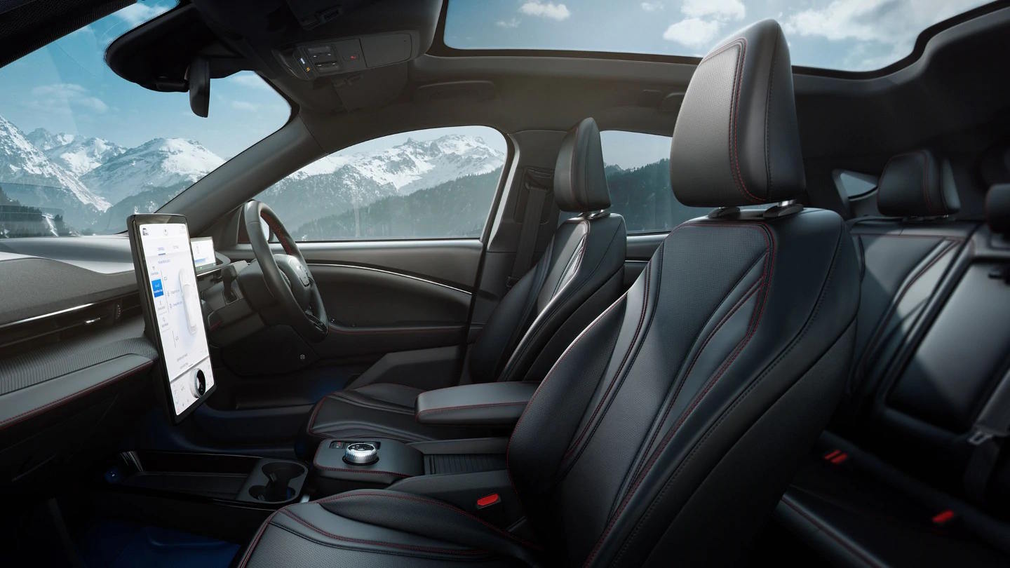 interior of ford MACH-E