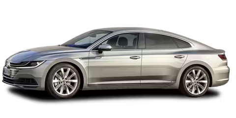 Grey Volkswagen Arteon Side View