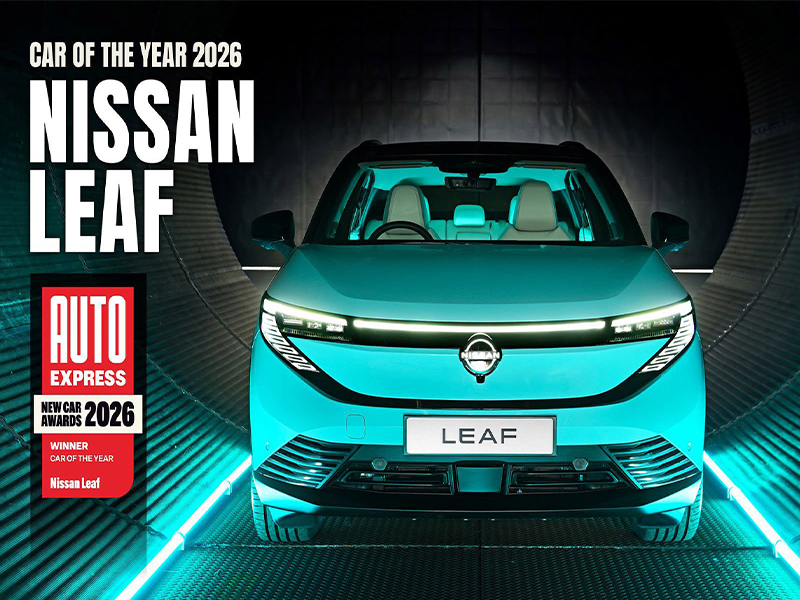 All-New Nissan LEAF crowned 2026 Car of the Year by Auto Express