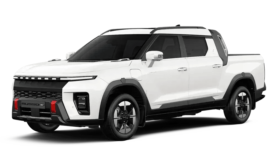 Grand White 2026 KGM Musso EV