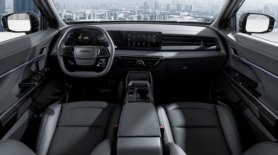 2026 KGM Musso EV - Driver Display & Infotainment