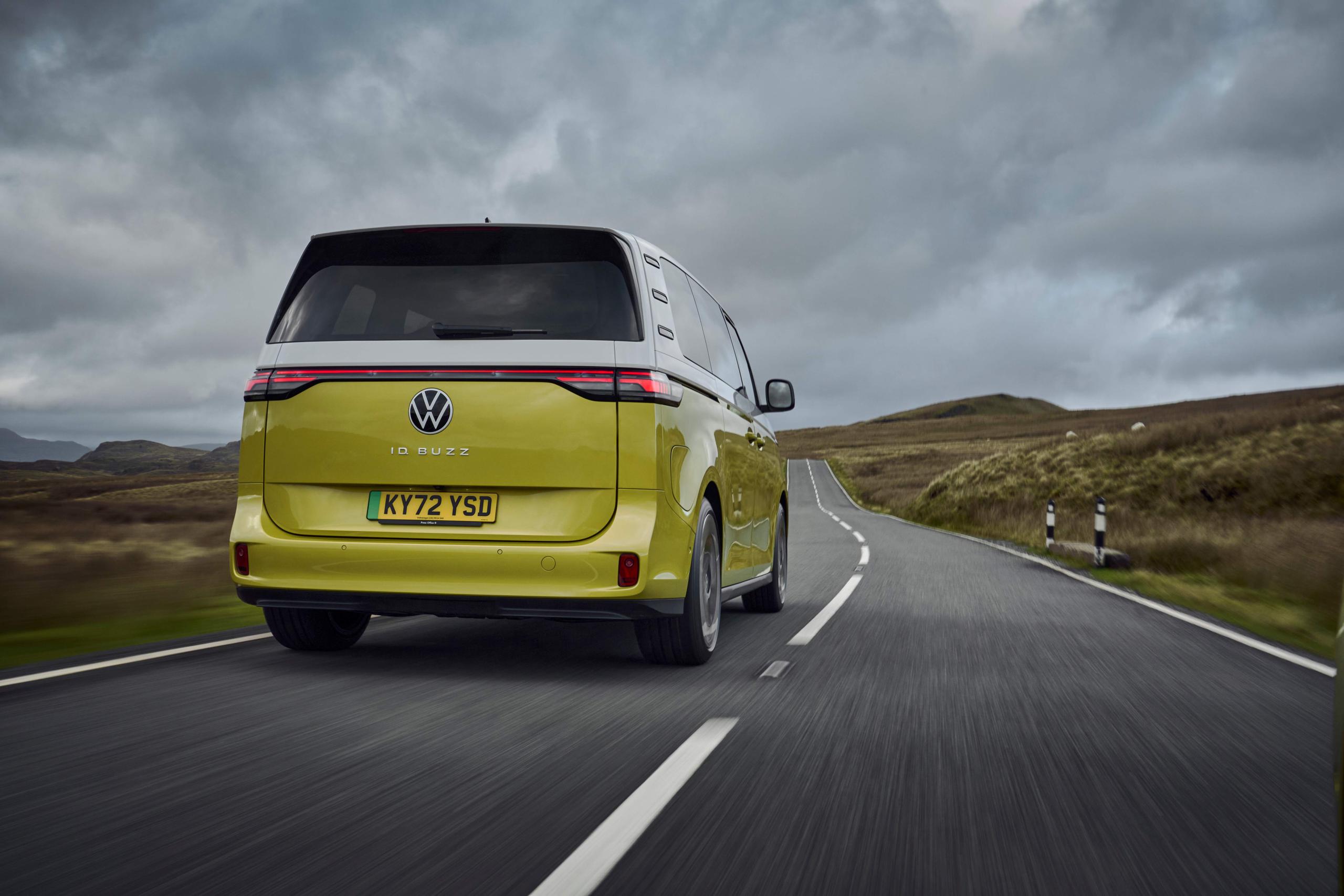 rear of VW ID Buzz