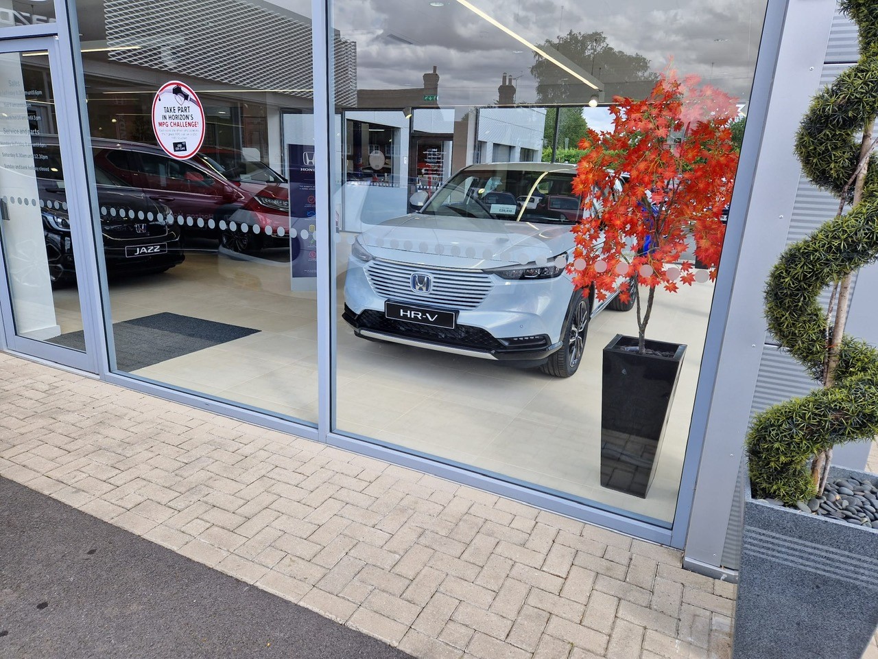 HR-V in the showroom at Horizon Honda Salisbury