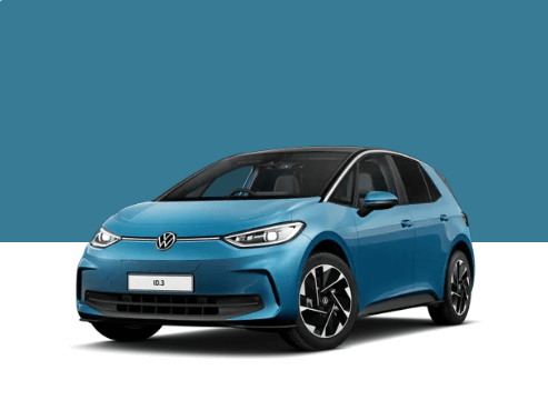 Blue Volkswagen ID.3 Pro Match Trim