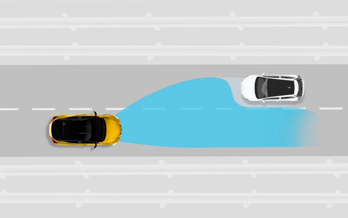 Nissan Juke - driving sensor