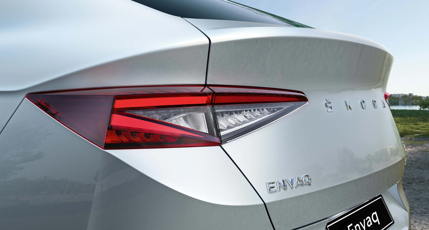 rear of car