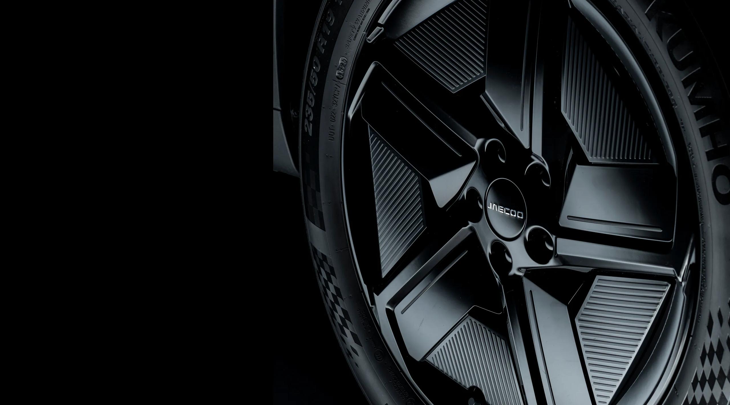 Bold design, finished in uncompromising black