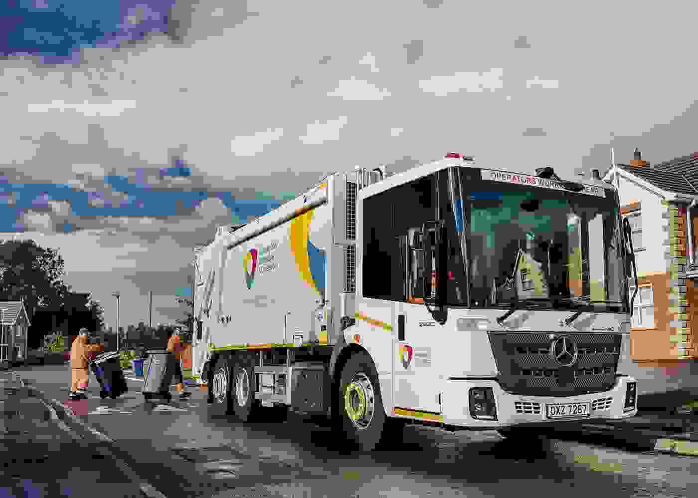 Refuse collections are ‘as easy as ABC’ with Farid Hillend Engineering-bodied Mercedes-Benz Econics 
