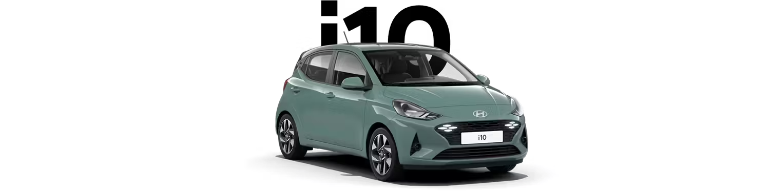 Hyundai i10 1.0 green