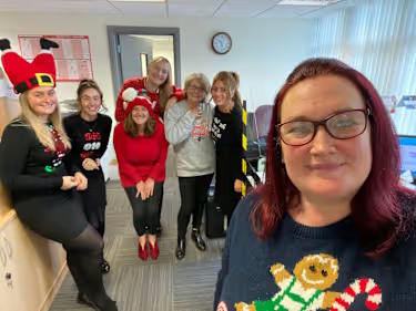 Baylis Christmas Jumper Day in support of the Pied Piper Appeal
