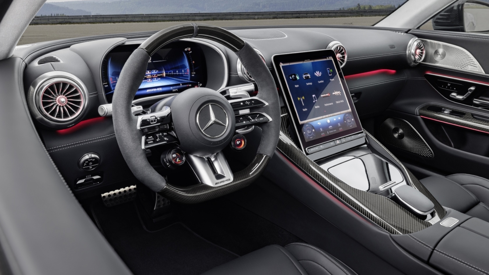 Mercedes-Benz AMT GT Coupe Steering Wheel