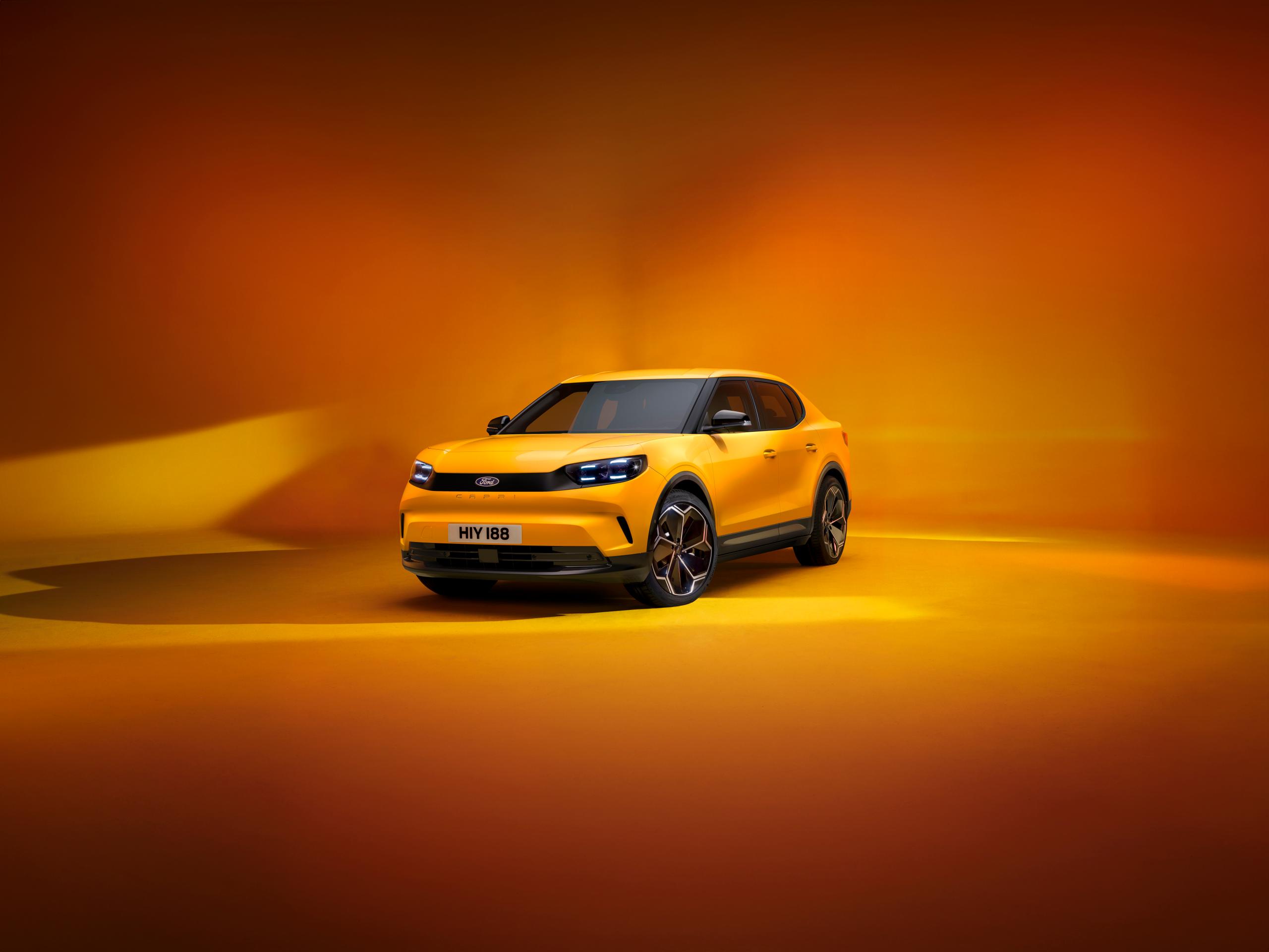 Introducing the new all-electric Ford Capri