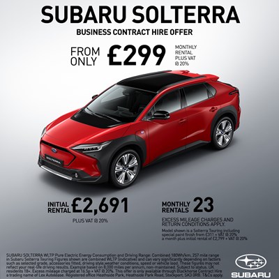 Subaru Launch Incredible Solterra Offer!