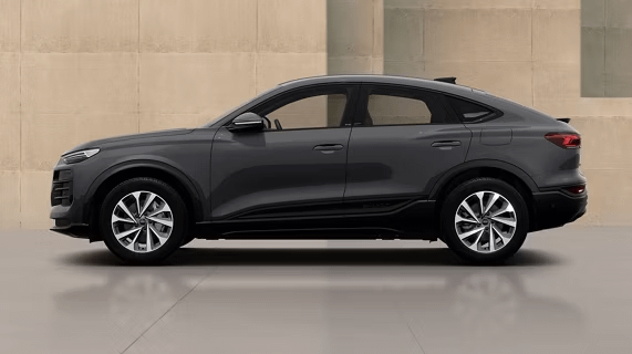 New Audi Q6 Sportback E-Tron Side View