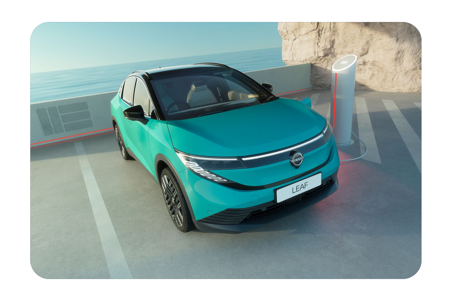 Nissan Leaf On Charge